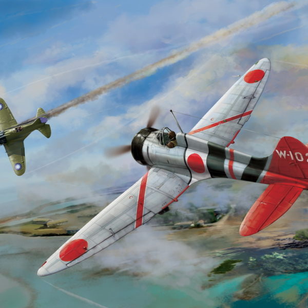 Mitsubishi A5M4 'Claude' IJN Type 96 carrier-based fighter WKD5-02