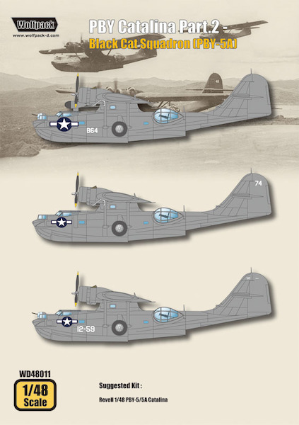 PBY Catalina Part 2 (Black cat Squadrons PBY5A) WD48011