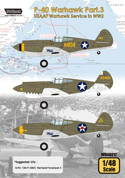 P40 Warhawk part 3 USAAF Warhawk Service 1942-1943 WD48017
