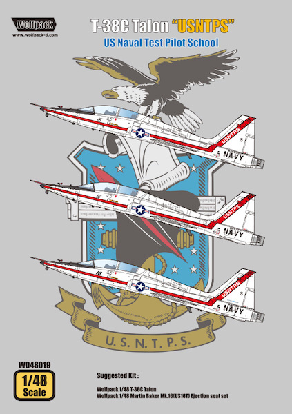 T-38C Talon "USNTPS" US Naval Test Pilot School  WD48019