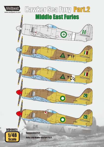Hawker Sea Fury Part 2: Middle East Furies WD48021