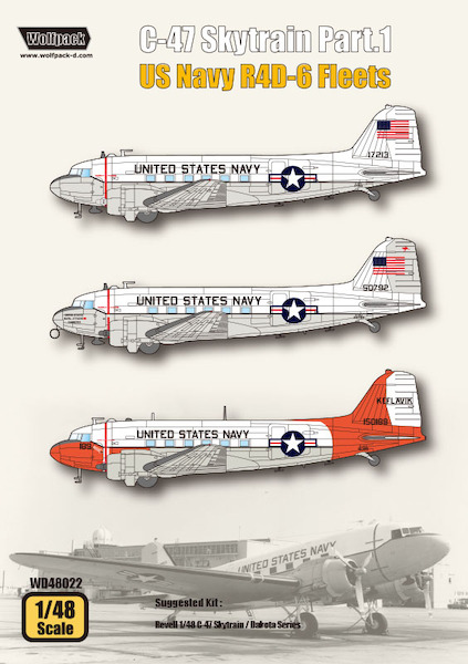 C47 Skytrain Part 1: "US Navy  R4D-6's"  WD48022