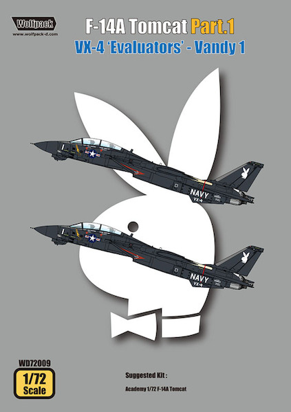 F-14A Tomcat Part.1 - VX-4 Evaluators 'Vandy One'  WD72009