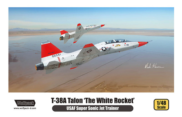 Northrop T38A Talon "The white rocket"- USAF - WP10012
