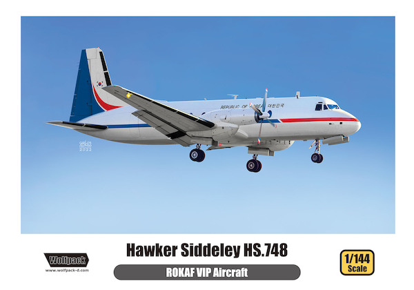 Hawker Siddeley HS748 ROKAF VIP Aircraft WP14402