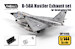 B58A Hustler exhaust set )(Academy) WP14415