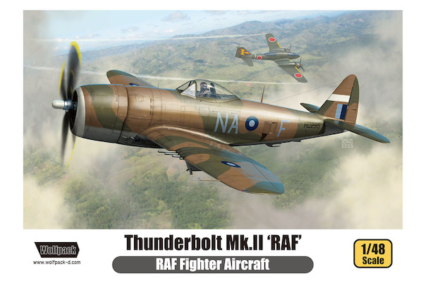 Thunderbolt MKII "RAF" (P47D) WP14822