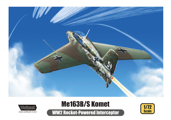 Messerschmitt Me163B/S WW2 rocket -powered Interceptor (2 kits included)  (BACK IN STOCK)  WP17209