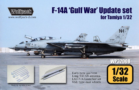 F14A Tomcat "Gulf War"Update set (Tamiya)  WP32008