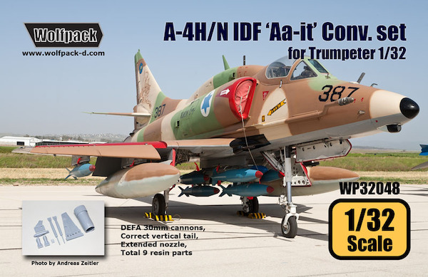 A4H/N Skyhawk (IDF 'Aa-it') Conversion set for Trumpeter 1/32 (BACK IN STOCK)  WP32048