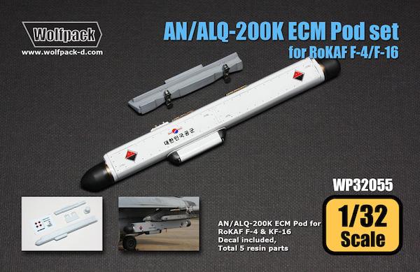AN/ALQ 200K ECM pod set with adaptor WP32055