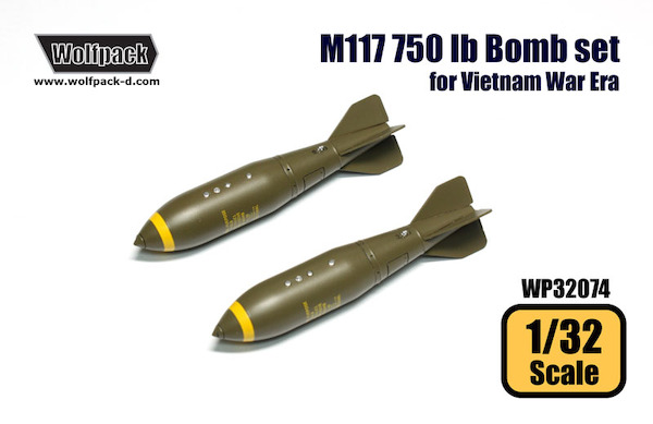 M117 750LB Bomb Set (2x) WP32074