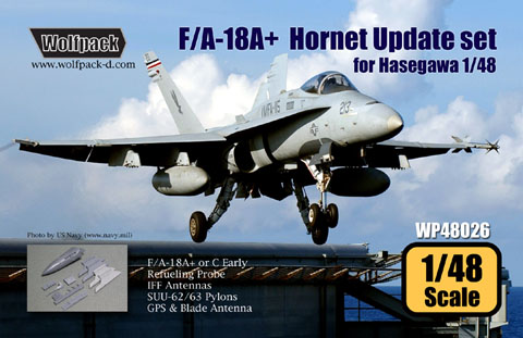 F/A18A+ Hornet Update set (Hasegawa)  WP48026