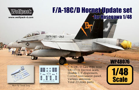 F/A-18C/D Hornet Late type Update set for Hasegawa 1/48  WP48076