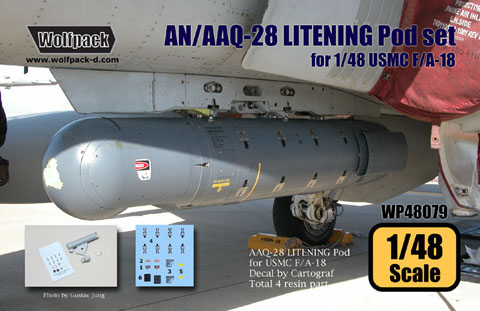 AN/AAQ-28 LITENING II/III Targeting pod forUSMC F/A-18  WP48079