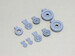 F-22A Raptor Wheel set (Hasegawa)  WP48088