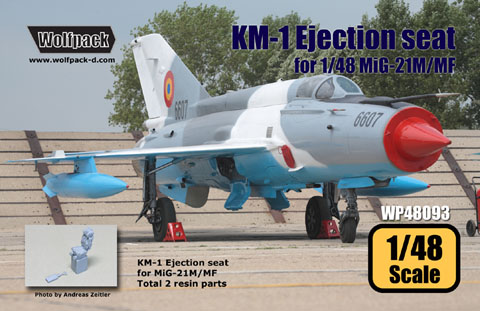 KM-1 Ejection seat for MiG-21M/MF WP48093