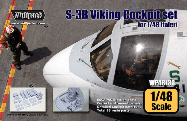 S3B Viking Cockpit set (Italeri) WP48133