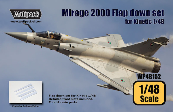 Mirage 2000 Slats down set (Kinetic)  WP48152