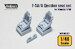 F5A Freedom Fighter Ejection seat set (Kinetic) 2 seats! WP48167