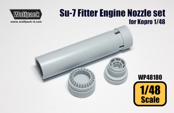 Suchoi Su7 Fitter Nozzle set (Kopro, Revell, Eduard) WP48180