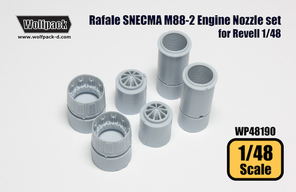 Rafale Snecma M88-2 Nozzle set (Revell)  WP48190