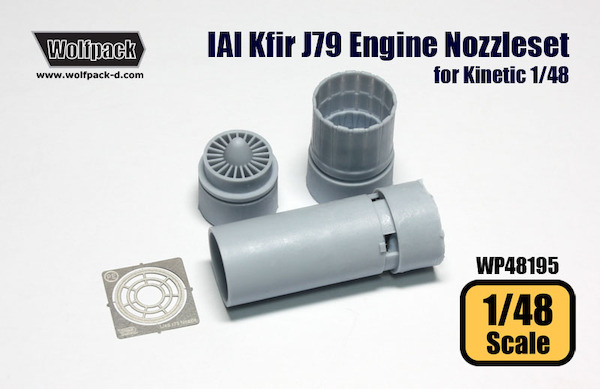 IAI KFIR J79 Engine Nozzle set (Kinetic) WP48195