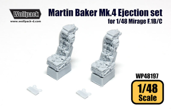 Martin Baker MK4 ejection Seat (Mirage F1B/C) (2x) WP48197