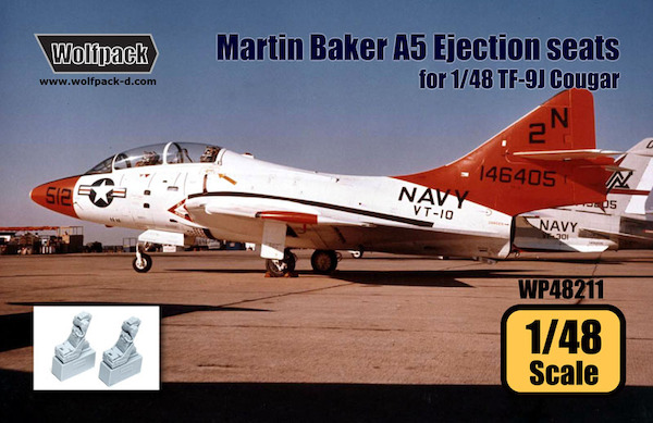 Martin Baker A5 Ejection seat set for TF-9J Cougar (Kittyhawk) WP48211