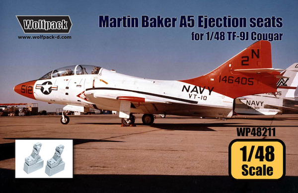 Martin Baker A5 Ejection seat set for TF-9J Cougar (Kittyhawk)  WP48211