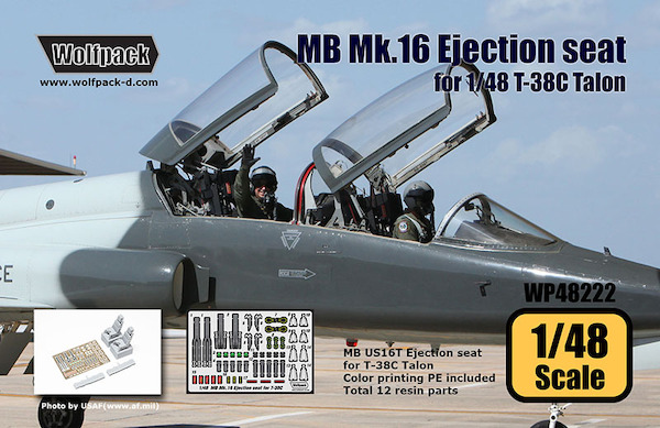 Martin Baker MK16 Ejection seat set for T38C Talon (Wolfpack) WP48222