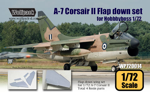 A7 Corsair Flaps down set (Hobbyboss) WP72014