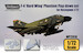 F4 Hard Wing Phantom Flaps down set (Hasegawa) WP72018