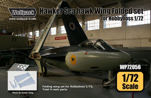 Hawker Sea Hawk Wing folding set (Hobby Boss) WP72056