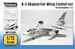 A3 Skywarrior Wing folding set (Hasegawa) WP72060