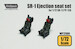 SR1 Ejection Seats (2x) for SR71/YF12A WP72066