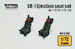 SR1 Ejection Seats (2x) for SR71/YF12A WP72066