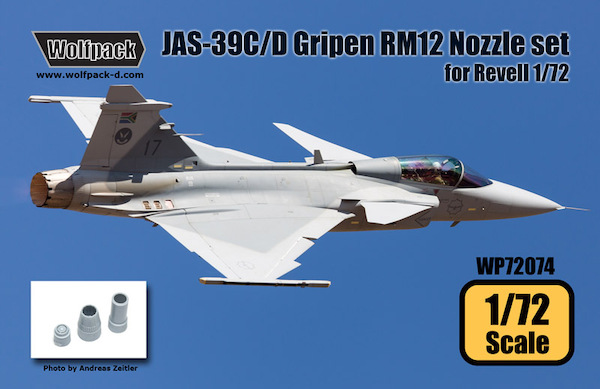 SAAB JAS39C/D Gripen RM12 Engine Nozzle set (Revell) WP72074