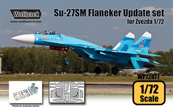 Suchoi Su-27SM Flanker Mod.1 Update set (Zvezda/Revell)  WP72077