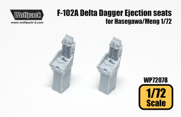 F102A Delta Dagger Ejection seats (2x)  WP72078