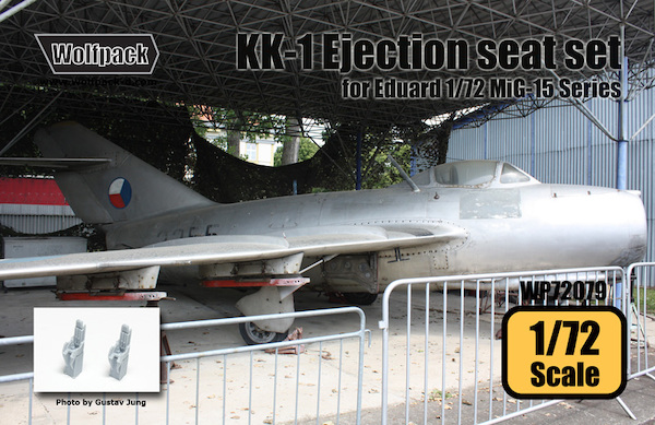 KK-1 Ejection seat set for Eduard MiG-15 Series (2x)  WP72079