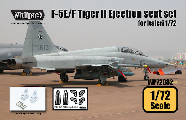 F5E/F Tiger II Ejection seat set (Italeri) WP72082