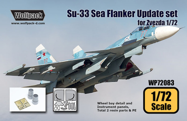 Sukhoi Su33 Sea Flanker update set (Zvezda) WP72083