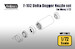 J57 Engine nozzle set for F102 Delta Dagger (Meng) WP72085