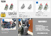 F5 Early version Ejection seat set (For F5A/B/E/F) WP72096