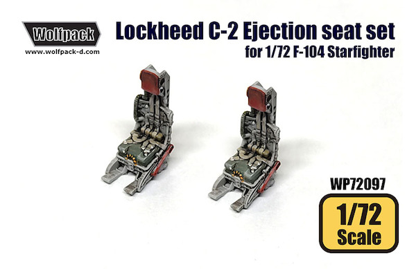 Lockheed C2 Ejection Seat for F104 Starfighter (Academy) WP72097