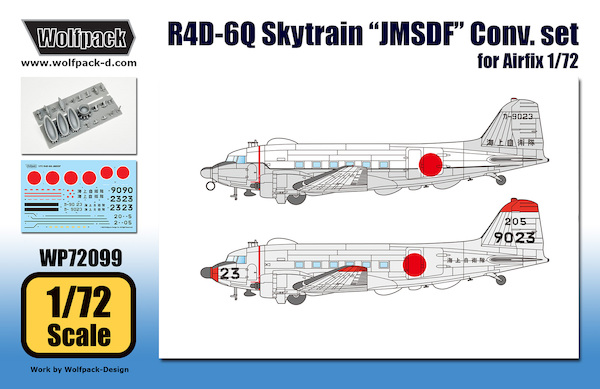 Douglas R4D-6Q Skytrain "JMSDF"Conversion set (Airfix) WP72099