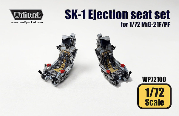 SK1 Ejection Seat set for MiG21F/PF Fishbed (2x) WP72100