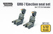 Martin Baker GRU7 Ejection Seats set for A6 Intruder) (2x) WP72101
