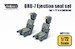 Martin Baker GRU7 Ejection Seats set for A6 Intruder) (2x) WP72101